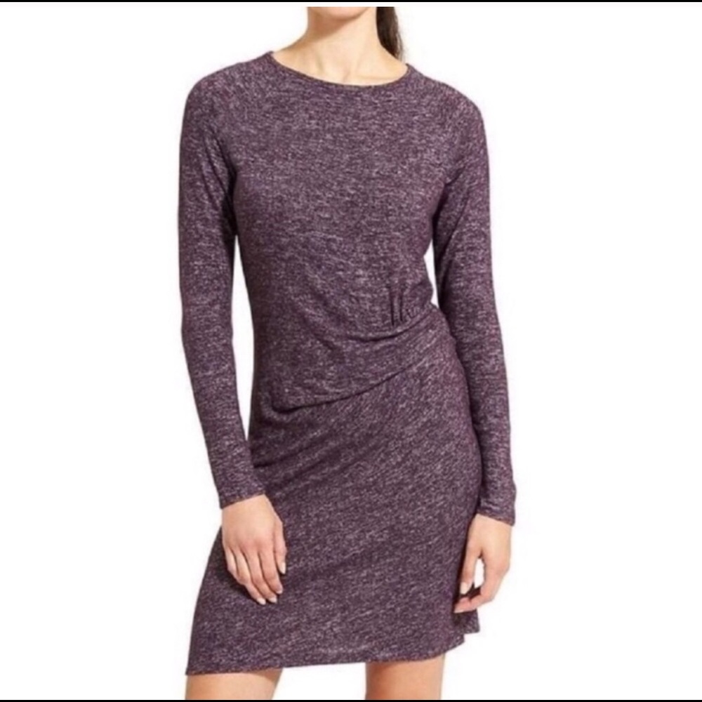 Athleta Purple Long Sleeve Dress